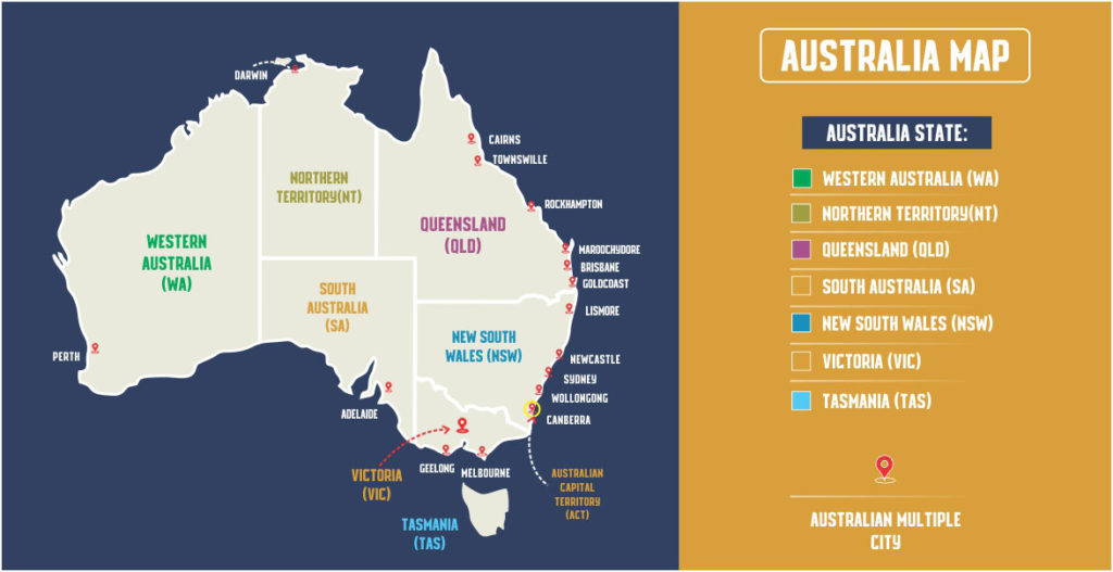 Australia Map